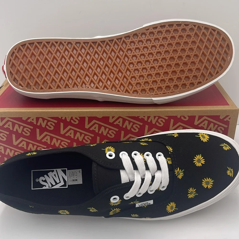 Vans Men’s Black Sneakers with Yellow Floral Print Authentic
Better Nature Black - Picture 3 of 16